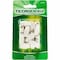Ticonderoga Pencil Cap Erasers, White, Wedge, Vinyl, 25 / Pack, Latex-free, Non-toxic, Smudge-free, 72PK X38025 - alternate 2
