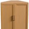 Homeroots 31in Natural Wood Corner Accent Cabinet 693403 - alternate 3