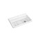 Kohler Riverby 33 1-Hole top-mount single-bowl kitchen sink in White 5871-1A1-0 - alternate 2