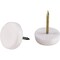Shepherd Hardware Tack Furniture Glide, Plastic, White, 4PK 9143 - alternate 1
