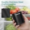 Serenelife Fridge Deodorizer & Odor Eliminator, Multi-Use Refrigerator Deodorizer Aluminum Pod for Freezer SLDEOS10BK - alternate 3