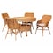 Bali & Pari Tucson Natural Rattan Dining Set 262-14188-13945-ZORO - alternate 1