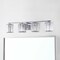 Jonathan Y Coco Prism Vintage 29.75" 4-Light Metal/Glass Classic Glam LED Vanity Light, Chrome JYL3555A - alternate 3