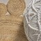 Jonathan Y Ayana Two-Tone Jute Hippy Circle Natural/Cream 4 ft Round Area Rug RNF107A-4R - alternate 2