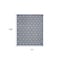 Homeroots 6' X 9' Blue And Ivory Geometric Indoor Outdoor Area Rug 572905 - alternate 2
