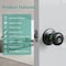 Wrightmaster 4 in 1 Corded Aluminum Smart Lock Deadbolt, Keyless Entry Door Lock with Fingerprint, APP in Black ZR-MQ01V101 - alternate 4