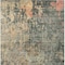 Homeroots 8' X 10' Sage Gray And Pink Abstract Washable Indoor Outdoor Area Rug 606125 - alternate 5