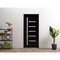 Sartodoors Sliding Pocket Door 30x96 inches Black Solid Core Modern Interior QUADRO4088PD-GLB-3096 - alternate 1
