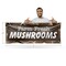 Signmission Farm Fresh Mushrooms, 24 Inch x 72 Inch, Vinyl Banner B-72-30602 - alternate 2