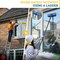 Bison Life 2-in-1 Window Squeegee Kit with 60" Extension Pole, 2 Sleeves, Glass Cleaning Tool Combo BLZ-EXHSQ-SET-5-1 - alternate 7