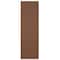 Ekena Millwork True Fit PVC Two Equal Panel Farmhouse Fixed Mount Shutters w/ Z-Bar, Burnt Toffee , 12W x 32H, PR TFP102FH12X032BT - alternate 8