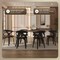 Leisuremod Modern Wooden Dining Chair, Dark Walnut Frame in Brown, Klyne Collection KCDW-22BR - alternate 2