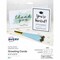 Avery Greeting Cards, 97 Brightness, 4 1/4in x 5 1/2in, Matte, Heavyweight, White, 6PK 3266 - alternate 1