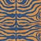 Homeroots 8' X 10' Navy Blue And Pink Animal Print Washable Indoor Outdoor Area Rug 600681 - alternate 3