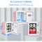 Simple Deluxe YSSOA Mini Fridge, Portable 6 Can Small Skincare, Drinks, Food with Observation, Freon-Free Cooler HKFRIGMINI4OBWPNK - alternate 4