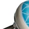 Homeroots Set of Eight Aqua And White Floral Ceramic Drawer Pull Knobs, 8PK 358112 - alternate 2