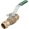 Viega 3/4 in ProPress Bronze Full Port Ball Valve w/ Lockable Metal Handle (Lead Free) 79928 - alternate 1