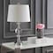 Jonathan Y Channing 25.5" LED Crystal/Metal Table Lamp, Clear/Chrome JYL5036A - alternate 3