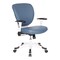Space Seating Pulsar Padded Seat Managers Chair, Dillon Blue 5200W-R105 - alternate 2