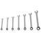 Performance Tool 7 pc. SAE Ratcheting Wrench Set, CrV, 5 Degree Sweep, Storage Rack W1088 - alternate 1