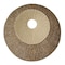 Homeroots 27" X 27"X 3" Brown Round Double Layer Ribbed Wall Plaque 274773 - alternate 1