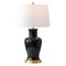 Jonathan Y Julian 29" Traditional Classic Ceramic Urn LED Table Lamp, Black JYL4026F - alternate 1
