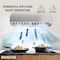 Anzzi 30-Inch 600 CFM 3-Speed Stainless Steel Convertible Residential Insert Range Hood RH-AZ1076PSS - alternate 5