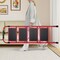 Wrightmaster 3.6 ft. Metal Lightweight Step Ladder, 9 ft. Reach, with Anti-slip Pedals, 330 lb. Load Capacity ZOR-4-RD-FBA - alternate 3