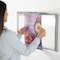 M&T Displays 4x8.5.11 Inch Enclosed Lockable Sealed Poster Showboard Silver Aluminum Noticeboard USBNS10481X2000 - alternate 4