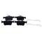 Motorcraft Disc Brake Pad Set,  BR13385 - alternate 3