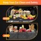 Simple Deluxe Car Trunk Organizer, Multi Compartments Collapsible Trunk Storage, Anti-slip, Waterproof 600D Oxfor AAORGNTRUNK3OXBLK - alternate 5