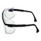 Uvex Safety Glasses, Anti-Fog, Clear Lens, Black, Blue, Patriot Red - White - Blue Frame S2500C - alternate 3