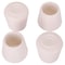 Prosource Furniture Leg Tip, Round, Rubber, White, 1 in Dia, 1-1/2 in H FE-50645-PS - alternate 1