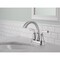 Delta Geist Bathroom Faucet, 1.2 gpm, 2-Handle, 3-Faucet Hole, Chrome, 4 in Faucet Centers 25864LF - alternate 3