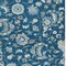Homeroots 8' X 10' Navy Blue Ivory And Gray Floral Washable Indoor Outdoor Area Rug 597833 - alternate 5