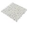Apollo Tile 12x12 Glass, Bianco Carrara Marble Glossy Floor and Wall Mosaic Tile 4.83 sqft/case, 5PK APLMOK88020 - alternate 5