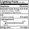 Bulbrite LED Filament PK of 25, 8.5 W Non-Dimmable A19 Light Bulb with Frost Finish and Medium Screw E26 Base 774251 - alternate 4