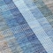 Homeroots 8' Denim Blue Sky Blue And Beige Round Plaid Washable Indoor Outdoor Area Rug 613965 - alternate 2