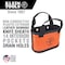 Klein Tools Bucket Bag, Orange, Plastic Exterior, Denier Polyester Interior, Polypropylene Bottom, 15 Pockets 5144HBS - alternate 4