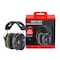 3M WorkTunes 24 dB Over-the-Head Hearing Protector Earmuff Black/Yellow 1 pair 90570-DC - alternate 1