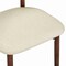 Leisuremod Sable Faux Leather Dining Chair with Rubberwood Legs SCW18BR - alternate 6