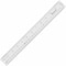 Westcott Ruler, 12 Inch, Clear Acrylic 10562 - alternate 1