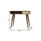Homeroots 35" Brown Solid Wood Writing Desk 723448 - alternate 5