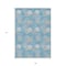 Homeroots 9' X 12' Sky Blue Gray And Ivory Polka Dot Washable Indoor Outdoor Area Rug 594284 - alternate 2