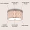 Jonathan Y Link 3-Light 16.75" Metal LED Flush Mount, Soft Gold JYL3508B - alternate 4