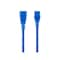 Monoprice SJT Extension Cord, 14 AWG, Indoor, 14/3, 1 Outlets, IEC 60320 C13, Blue, IEC 60320 C14, 3 ft 40111 - alternate 1