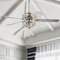 Jonathan Y Zara 52" Filigree 6-Light Metal/Wood LED Ceiling Fan, Chrome JYL9602A - alternate 6