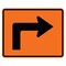 Sign Solutions Usa Traffic Sign, 24 in Width, Aluminum Sign, Horizontal Rectangle DUS10DFO2418W16-6pR - alternate 1