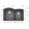 Blanco Diamond 1-3/4 Low Divide, Cinder 441591 - alternate 5