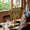 Vintiquewise Modern Decorative 9-Branch Hanukkah Menorah with LED Candles in Sleek Finish, Gold QI004910.GD - alternate 3